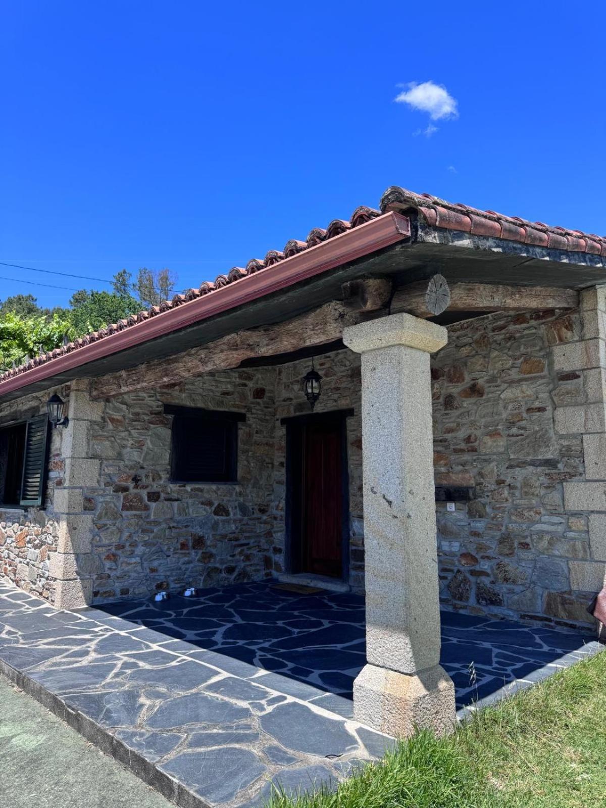 Casa 2 Habitaciones Con Piscina Y Cenador Al Aire Libre Понтеведра Экстерьер фото